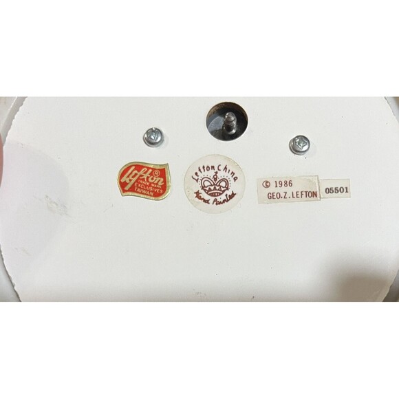 Lefton China Carousel Horse Music Box Hand Painted Vintage 80s Collectible VIDEO - Picture 6 of 8